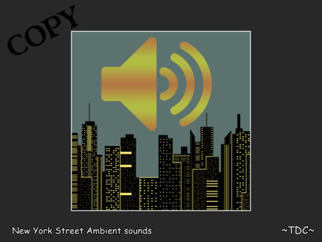 Second Life Marketplace - New York Street Sounds